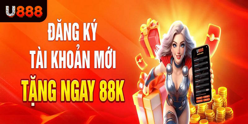 Nội dung sự kiện U888 tặng 88K