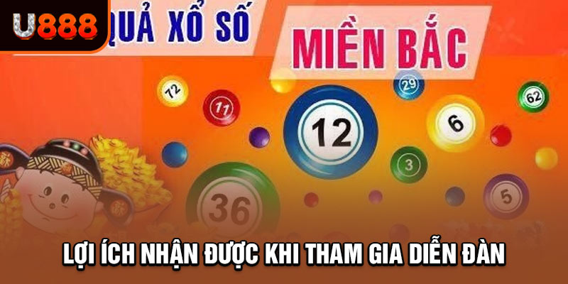 Lợi ích nhận được khi tham gia diễn đàn XS online